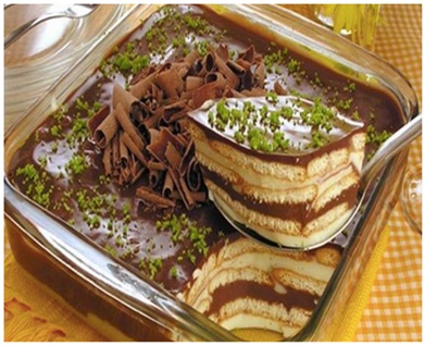 Pavê de Limão e Chocolate !!